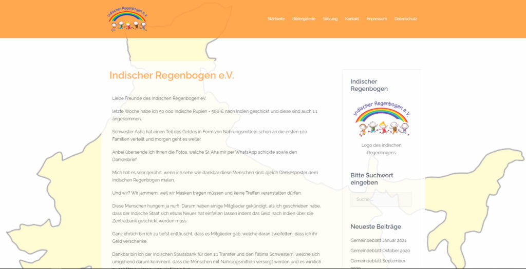 Indischer Regenbogen eV. Durmersheim